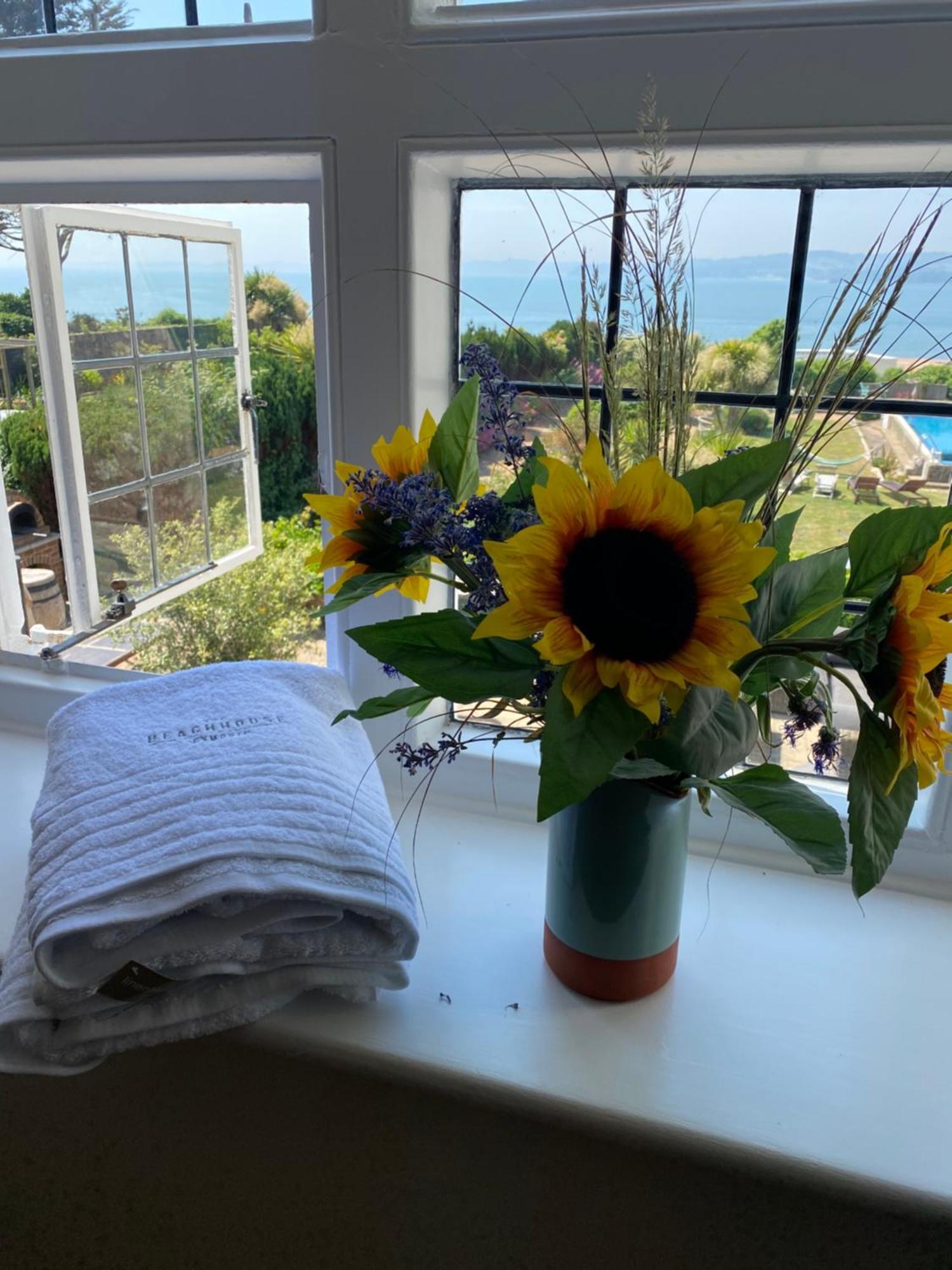 エクスマウス The Beach House-Devon- On The Beach- Sleeps 20ヴィラ エクステリア 写真